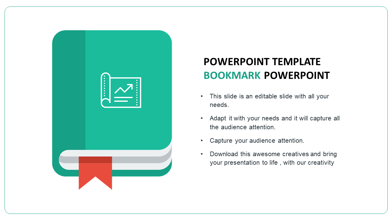 powerpoint template bookmark PowerPoint